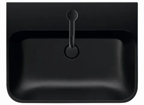 Waschbecken Happy D.2 Plus in Anthrazit und D-Form von Duravit