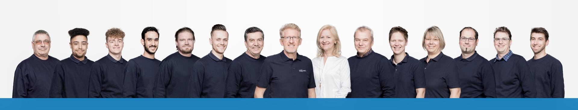 Teamfoto der Firma Kreuz